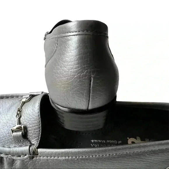 SAS METALLIC SILVER LOAFERS!! Size 8!! GREAT WORK SHOE MADE FOR COMFORT!! - Picture 6 of 9